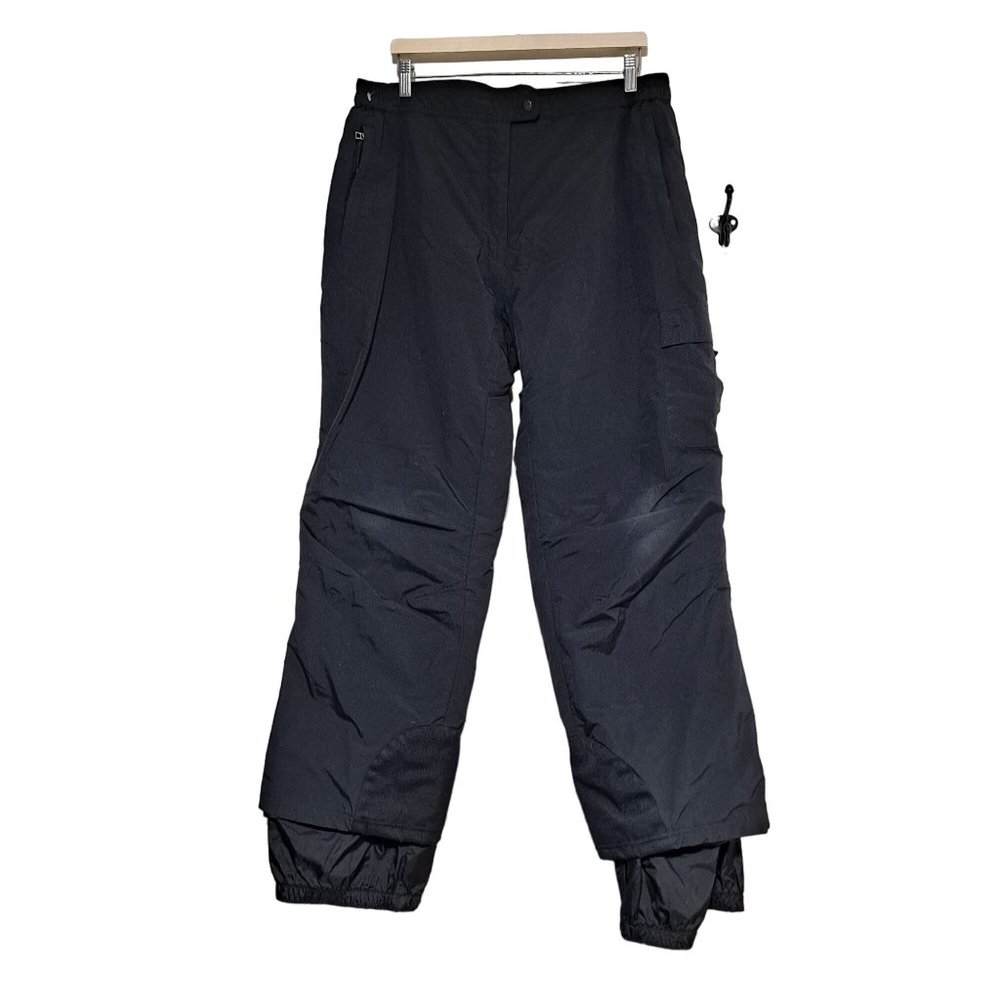 Obermeyer Ski Pants Womens 18 Black Snowboarding Winter Outdoor Insulated READ
